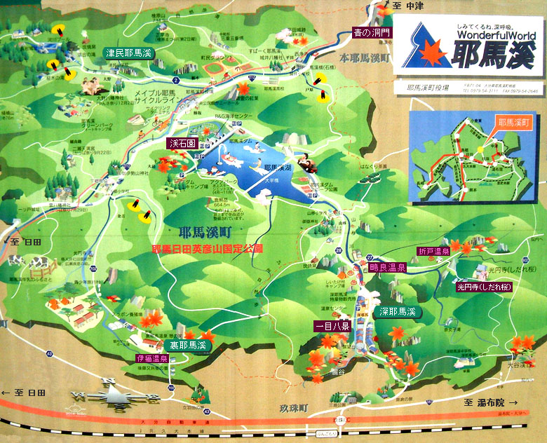 Yabakei Map